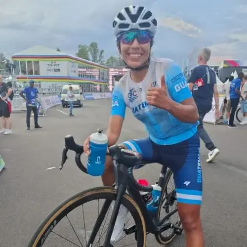 Gabriela Soto en el Mundial de Ciclismo 2025
