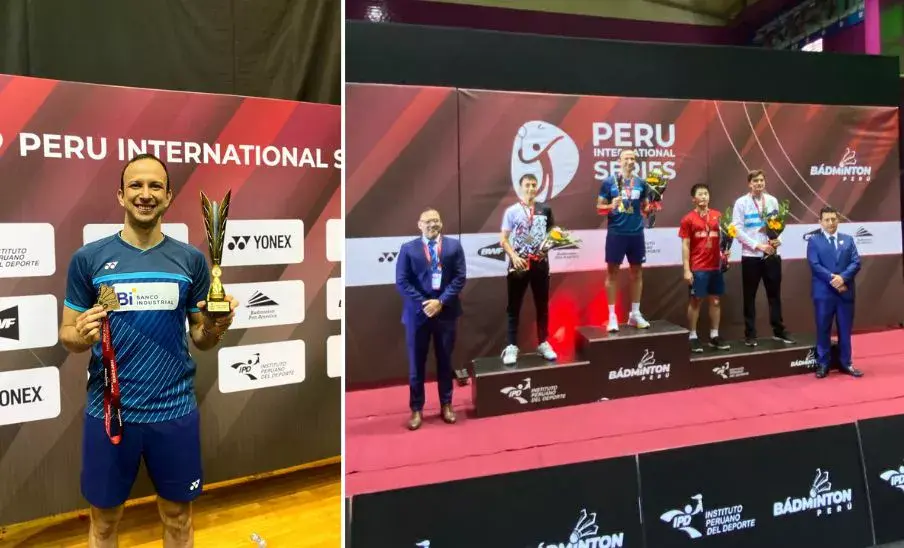 Kevin Cordón conquistó medalla de oro en el Perú International Series 2025
