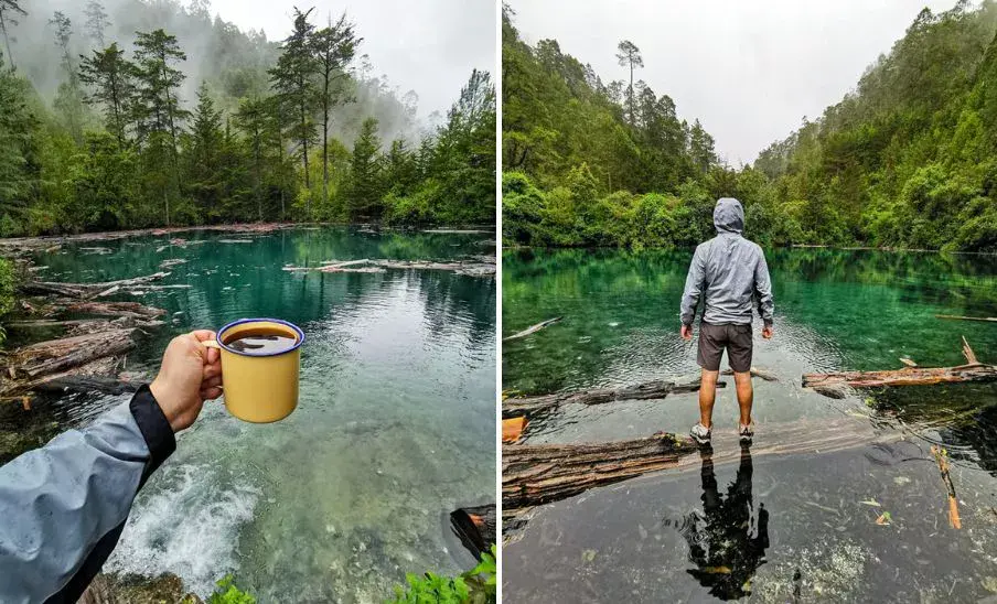 Laguna Del Chivo en Huehuetenango, un destino de agua cristalina en el occidente de Guatemala