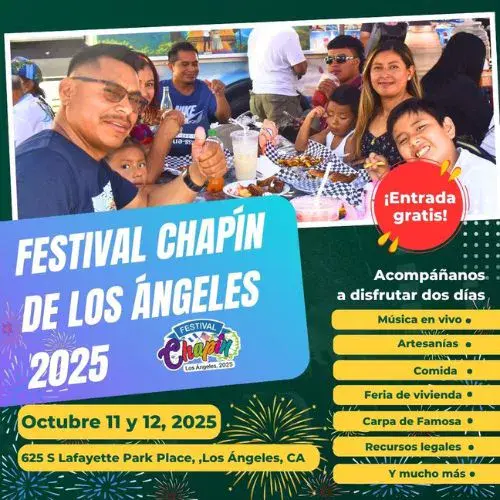 Lester Martínez y Alux Nahual en el Festival Chapin de Los Angeles 2025