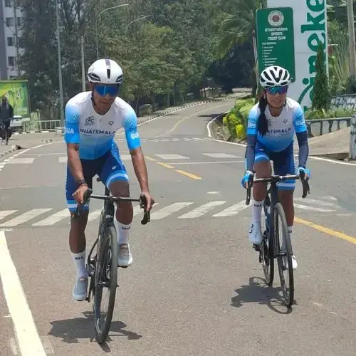 Los guatemaltecos Chumil y Soto en el Mundial de Ciclismo 2025