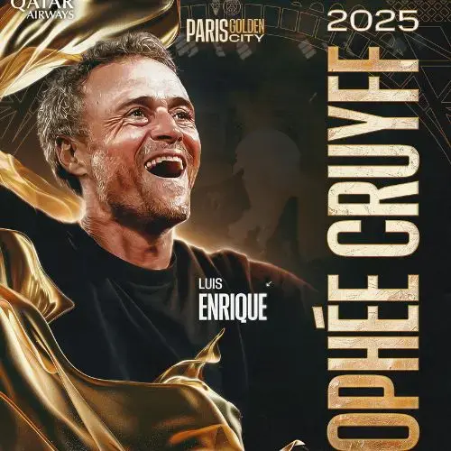 Luis Enrique Mejor entrenador Balón de Oro 2025 en vivo gratis