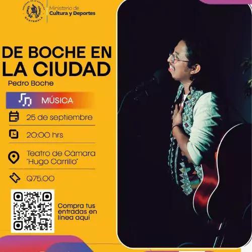 Un Concierto de Pedro Boche en Guatemala 2025