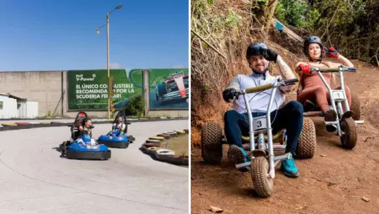 atracciones de carreras de carros en Guatemala para diversión familiar