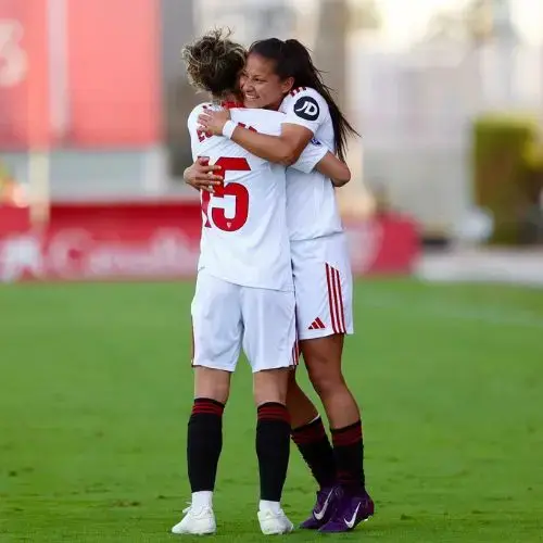 Anotación de Andrea Álvarez con el Sevilla Femenil