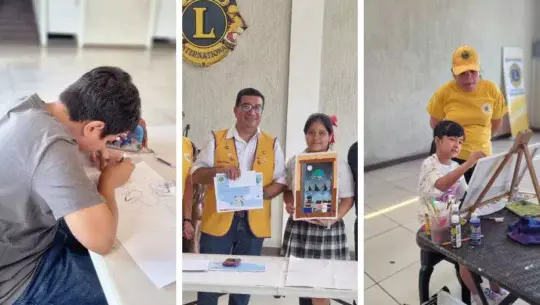 Concurso Cartel de la Paz de los Clubes de Leones en Guatemala