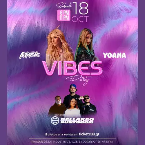 El Vibes Party en Ciudad de Guatemala