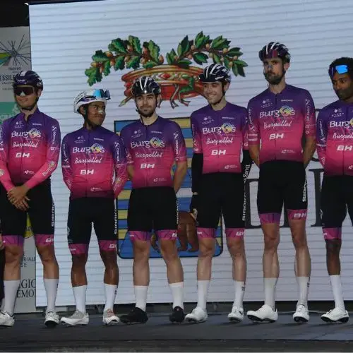 Equipo de Burgos en el Trofeo Tessile & Moda
