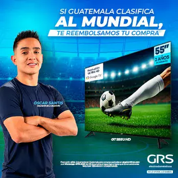 GRS te reembolsa tu dinero si Guatemala clasifica al Mundial