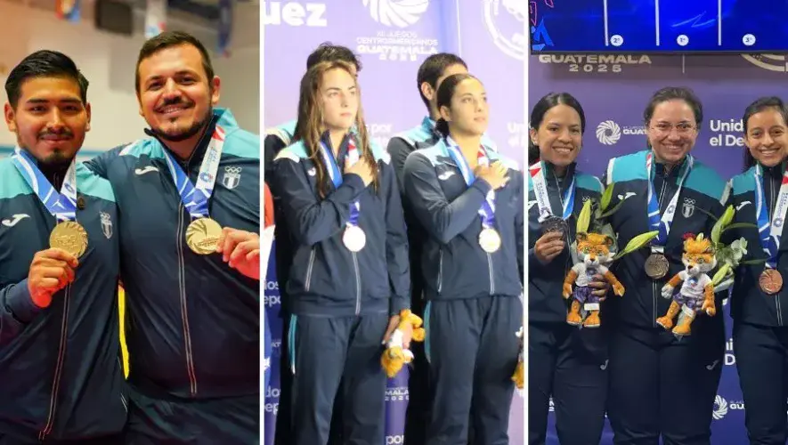 Medallero de Guatemala en el día 1 de los Juegos Centroamericanos 2025