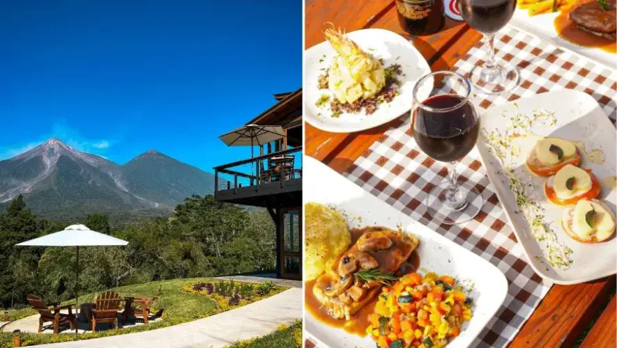 Restaurantes al aire libre para visitar en familia cerca de Ciudad de Guatemala