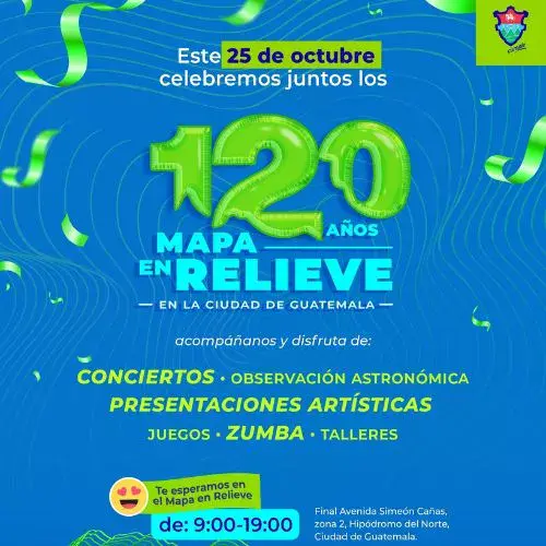 Una Celebración por los 120 años de Mapa en Relieve