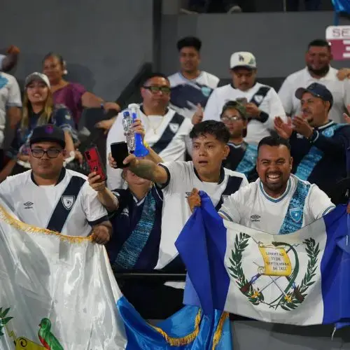 Aficionados Guatemala vs Panamá