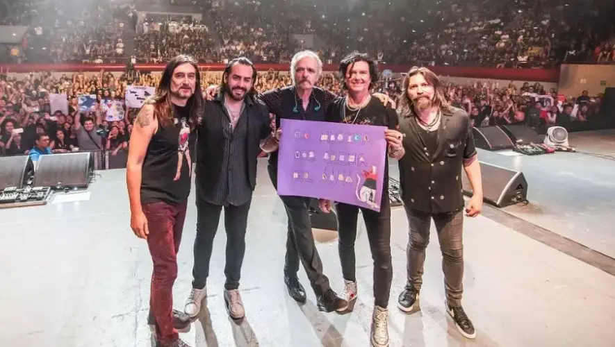Caifanes en concierto en Guatemala 2026