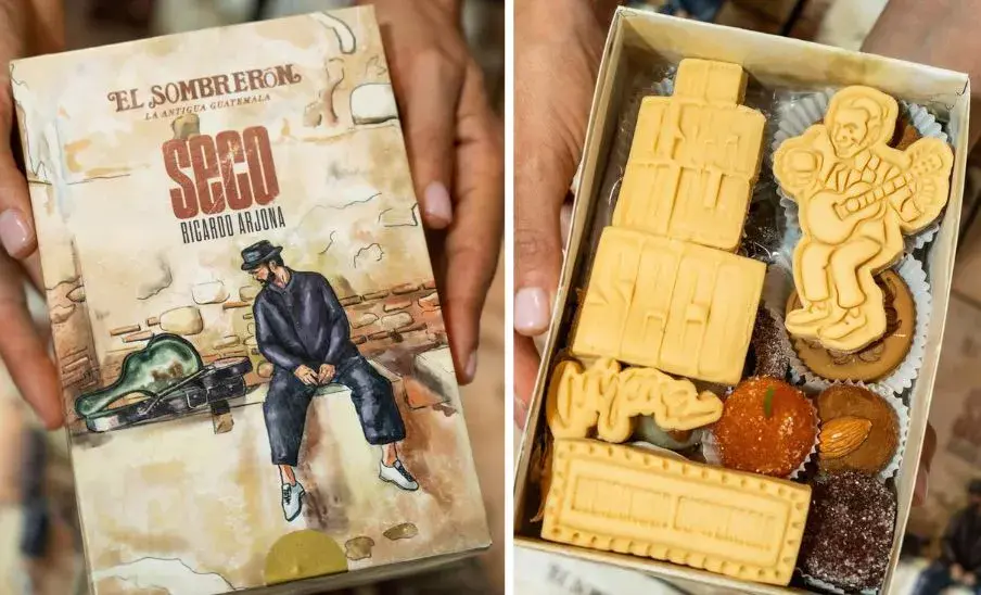 La caja de dulces típicos inspirada en la residencia de Ricardo Arjona