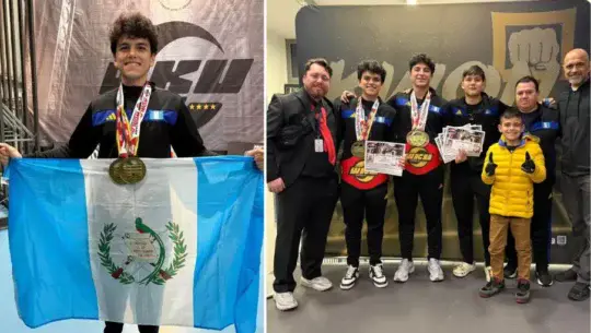Campeonato Mundial de Kickboxing y Karate WKU 2025 Guatemala sumó 5 medallas en Alemania