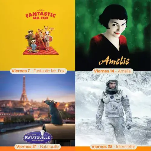 Cine al aire libre en Restaurante Montecasino 2025