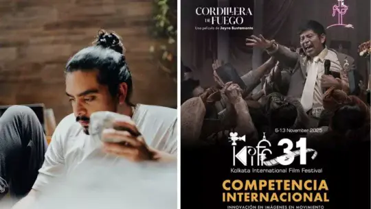 Cordillera de Fuego en el Kolkata International Film Festival en India