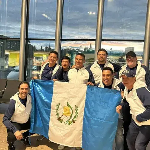 Delegación de Guatemala en el Campeonato Panamericano de Squash Masters 2025