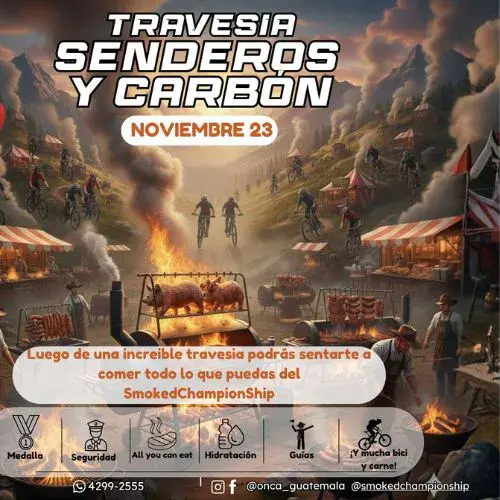 El Ciclismo de montaña y all you can eat de Onca