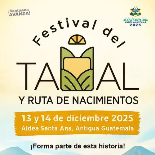 El Festival del Tamal 2025 en aldea Santa Ana