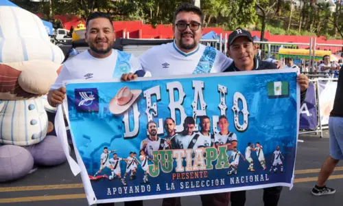 El ambiente en El Trébol previo al partido Guatemala vs Panamá