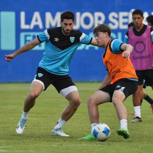 Entrenamiento previo Guatemala vs Surinam 2025