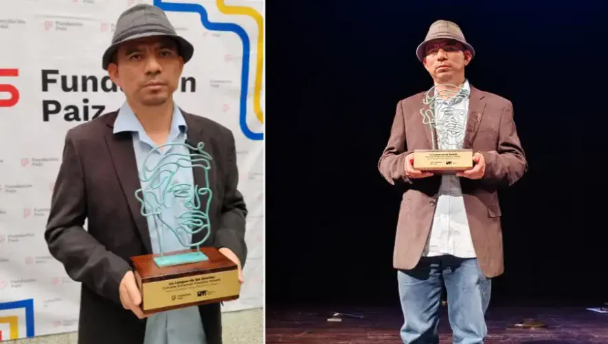 Giovany Emanuel Coxolcá Tohom ganó el Premio Monteforte Toledo 2025