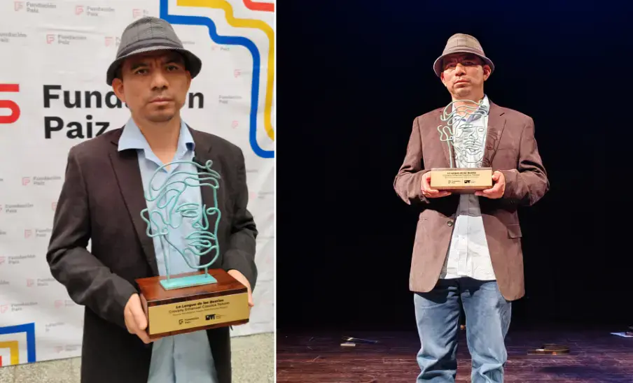 Giovany Emanuel Coxolcá Tohom ganó el Premio Monteforte Toledo 2025
