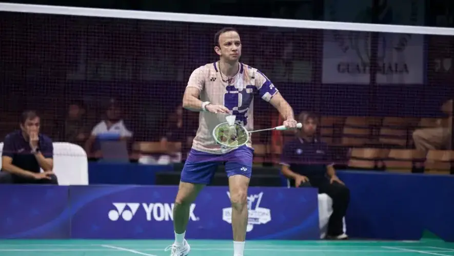 Guatemala International Series 2025 Kevin Cordón obtuvo la medalla de plata en singles masculino