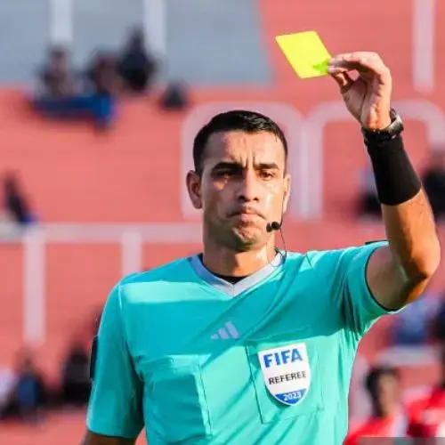 Juan Calderón Árbitro para el Guatemala vs Surinam