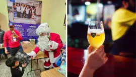 Juguetes maltosos recaudan juguetes a cambio de cerveza Guatemala