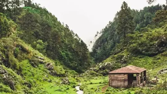 Lugares turísticos en la Sierra de los Cuchumatanes