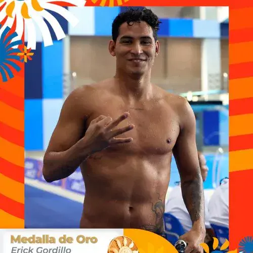 Medalla de Oro de 200 metros mariposa en los Juegos Bolivarianos 2025