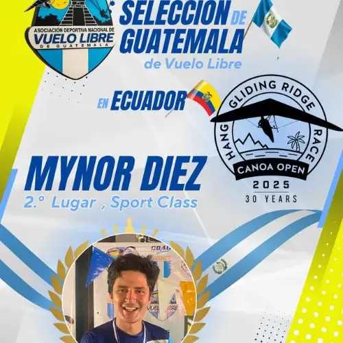Mynor Diez de Vuelo Libre de Guatemala