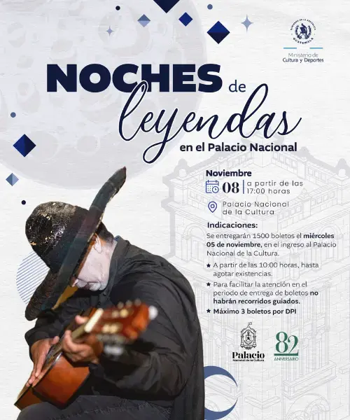 Noche de Leyendas 2025 en el Palacio Nacional