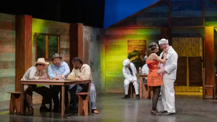 Obra de teatro El Tren Amarillo en Guatemala 2025
