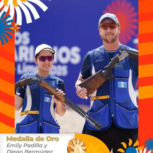 Oro en Skeet Mixto en los Juegos Bolivarianos 2025