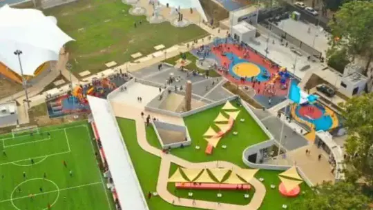 Parque de la Paz en Zona 21
