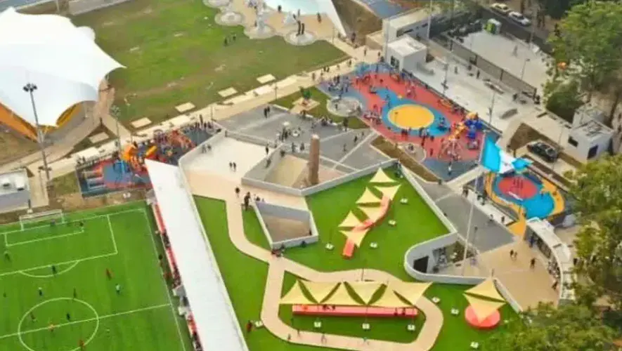 Parque de la Paz en Zona 21