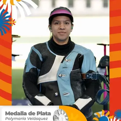Polymaría Velásquez con medalla de plata en los Juegos Bolivarianos 2025