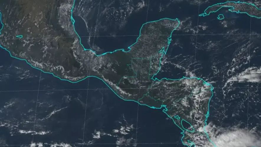 Pronóstico del clima en Guatemala para el 22 y 23 de noviembre de 2025