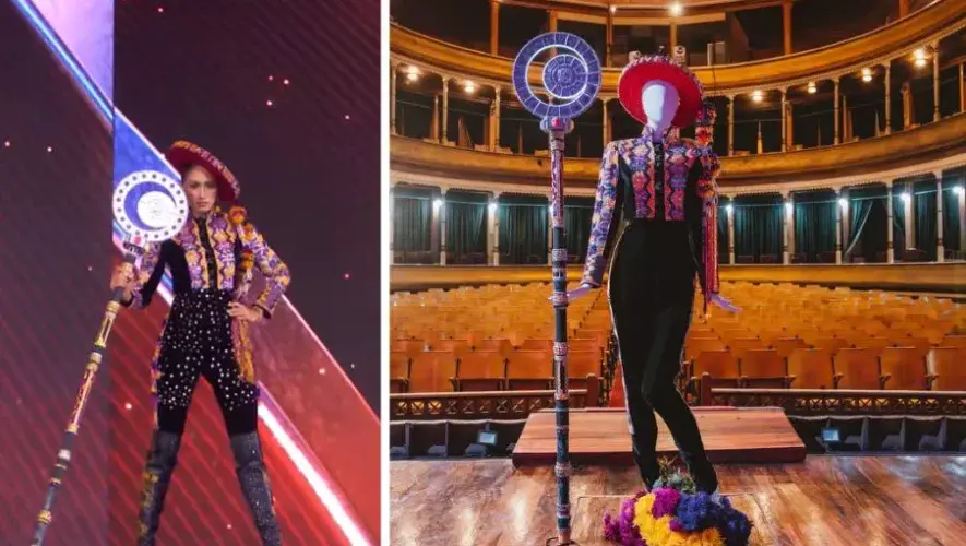 Quetzaltecos detrás del traje nacional de Miss Universe Guatemala 2025