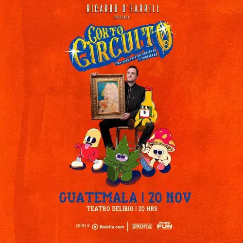 Stand Up de Ricardo O'Farrill en Guatemala 2025