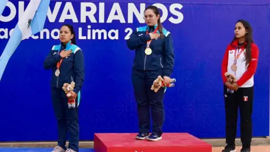 Tiro Deportivo Ingrid Vela se coronó con la medalla de oro en los Juegos Bolivarianos 2025