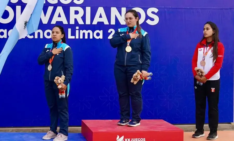 Tiro Deportivo Ingrid Vela se coronó con la medalla de oro en los Juegos Bolivarianos 2025
