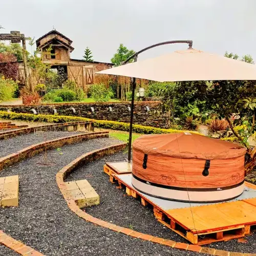 cabaña en Granja San Miguel