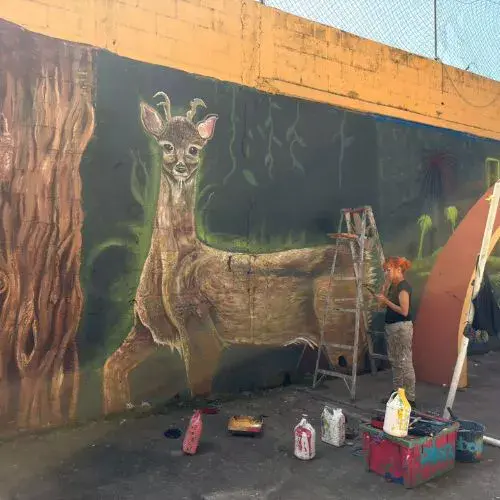 murales artísticos en Santo Domingo Suchitepéquez