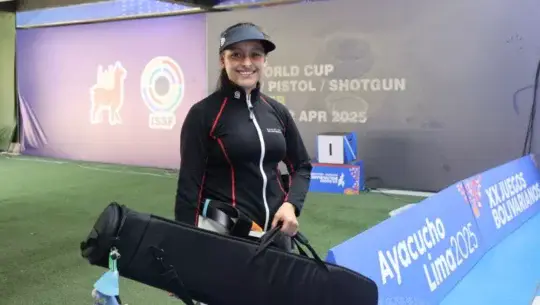 primera medalla de oro individual en los XX Juegos Bolivarianos Ayacucho Lima 2025