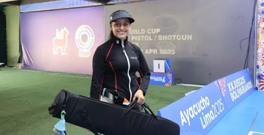 primera medalla de oro individual en los XX Juegos Bolivarianos Ayacucho Lima 2025